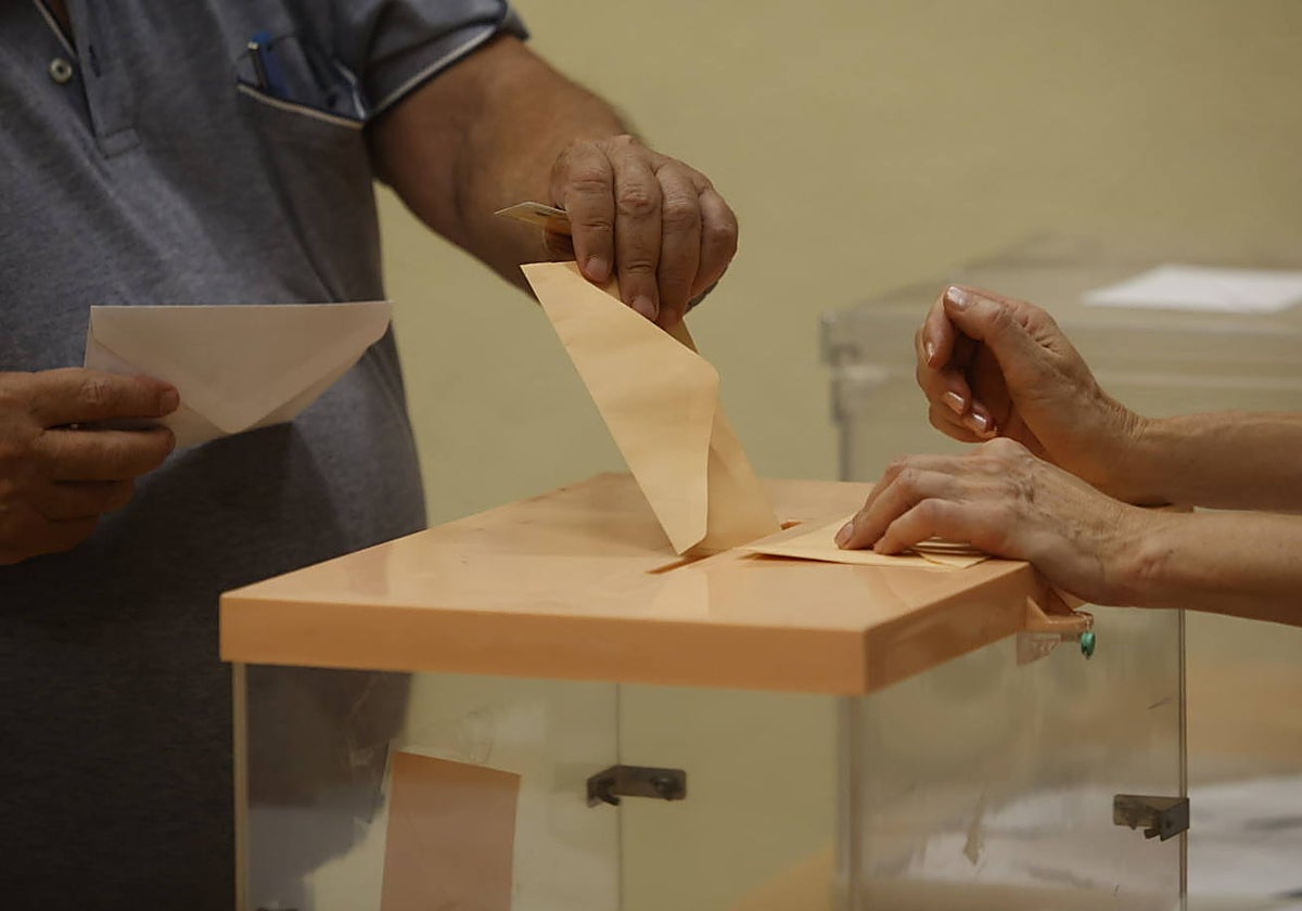 Votación en la jornada de este 23 de julio