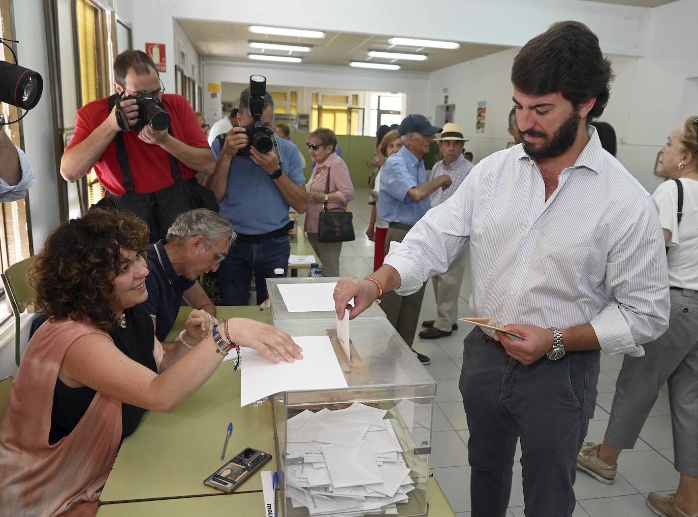 Las imágenes del 23J en Castilla y León