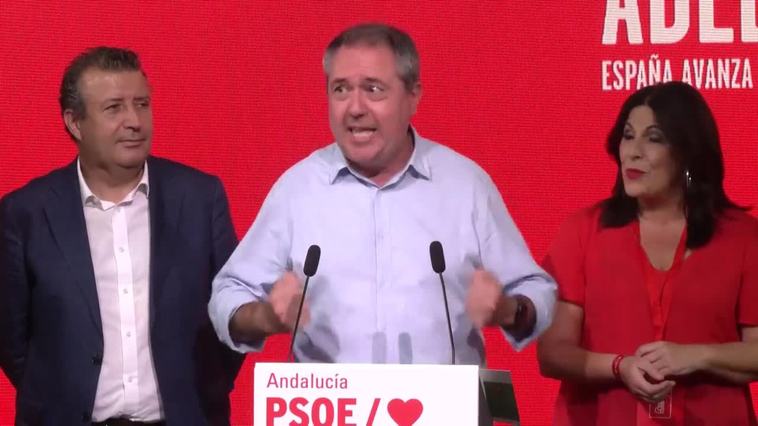 Espadas reivindica que el PSOE-A "ha tirado más que nadie" en votos para Sánchez