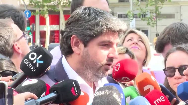 López Miras ve a Feijóo "como el candidato más legitimado"