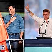 Feijóo gana el 23J pero Sánchez puede gobernar con Puigdemont