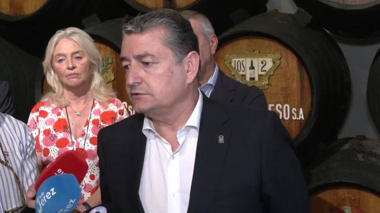 Sanz celebra el convenio entre Trade y la DO Jerez para su promoción exterior