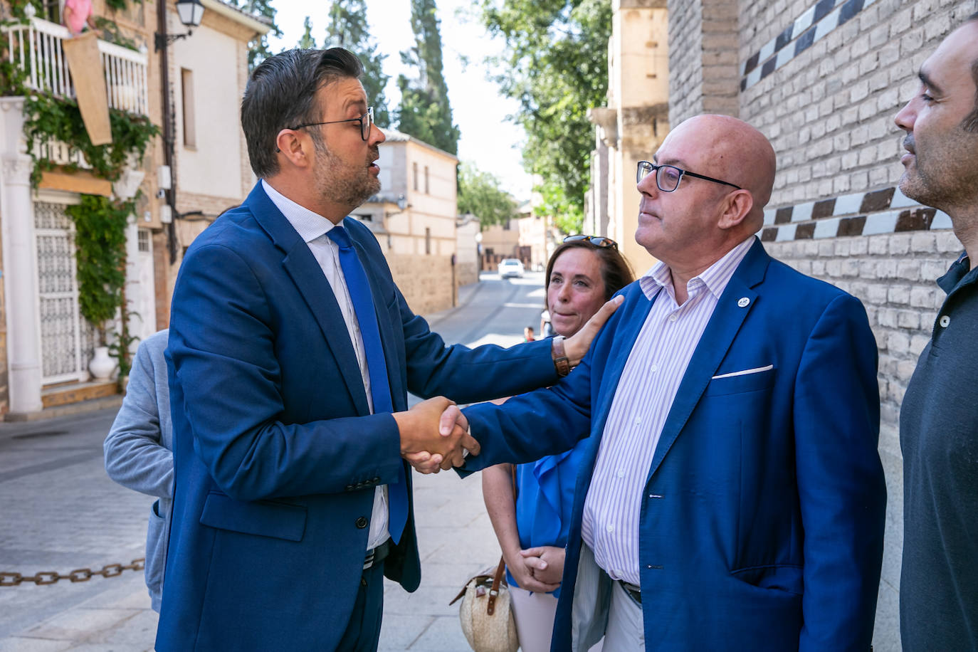 La visita al edificio de hornos de la Escuela de Arte de Toledo, en imágenes