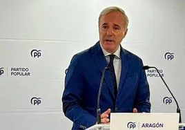 Jorge Azcón abre las puertas del gobierno a Vox en Aragón en pleno debate interno del PP
