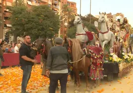 À Punt retransmite por primera vez la tradicional Batalla de las Flores de Valencia