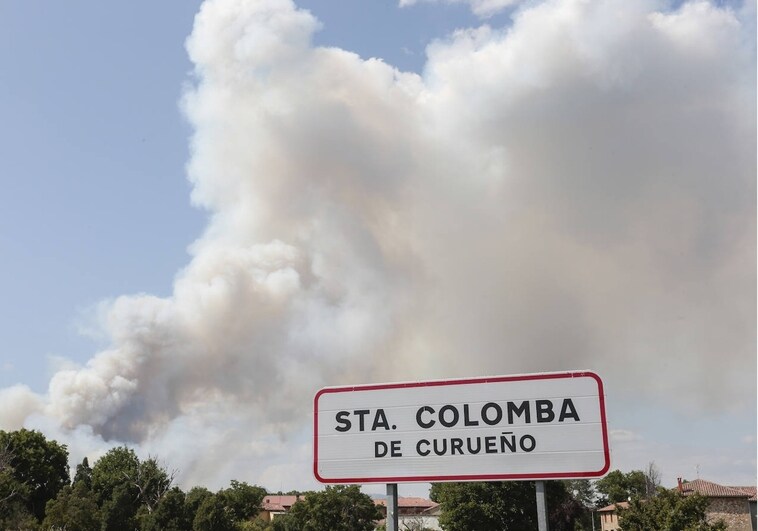 Extinguido, cinco días después, el fuego de Santa Colomba de Curueño (León), que ha calcinado 100 hectáreas de arbolado