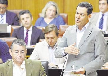 Juanma Moreno culpa a Vox de movilizar a la izquierda en las elecciones en Andalucía