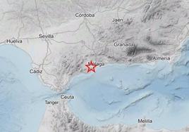 La tierra tiembla de madrugada en Andalucía por varios terremotos en Málaga y Almería