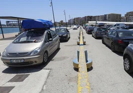 Hasta 500 coches cada hora llegan a Algeciras para cruzar el Estrecho