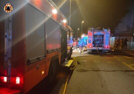 El incendio de un camión obliga a cortar la A-3 sentido Valencia a la altura de Siete Aguas