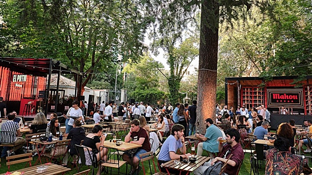 Así luce El Patio Mahou este verano