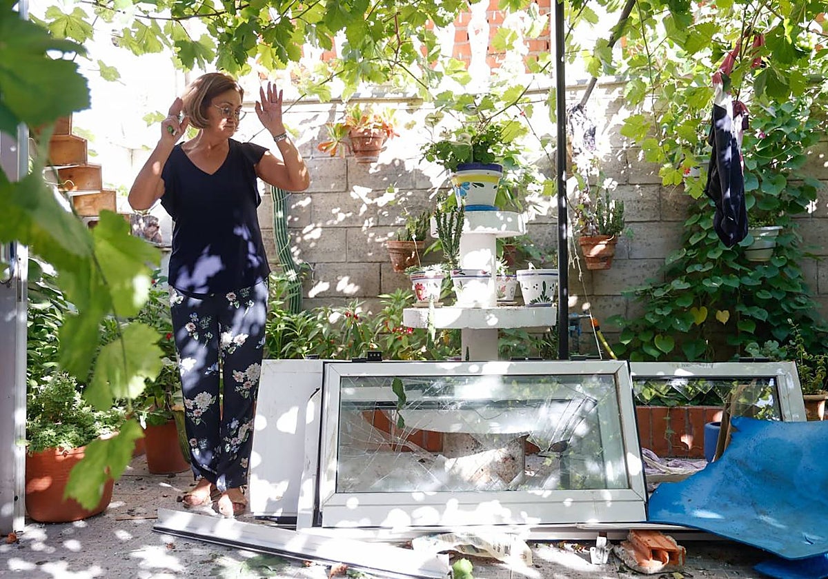 Una de las vecinas cercanas al edificio de la calle Goya de Valladolid que explotó