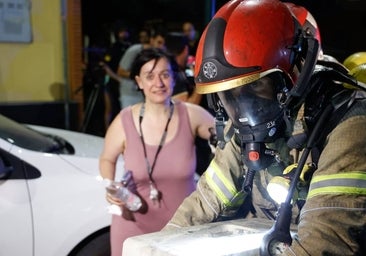 «He salido reptando por las escaleras»