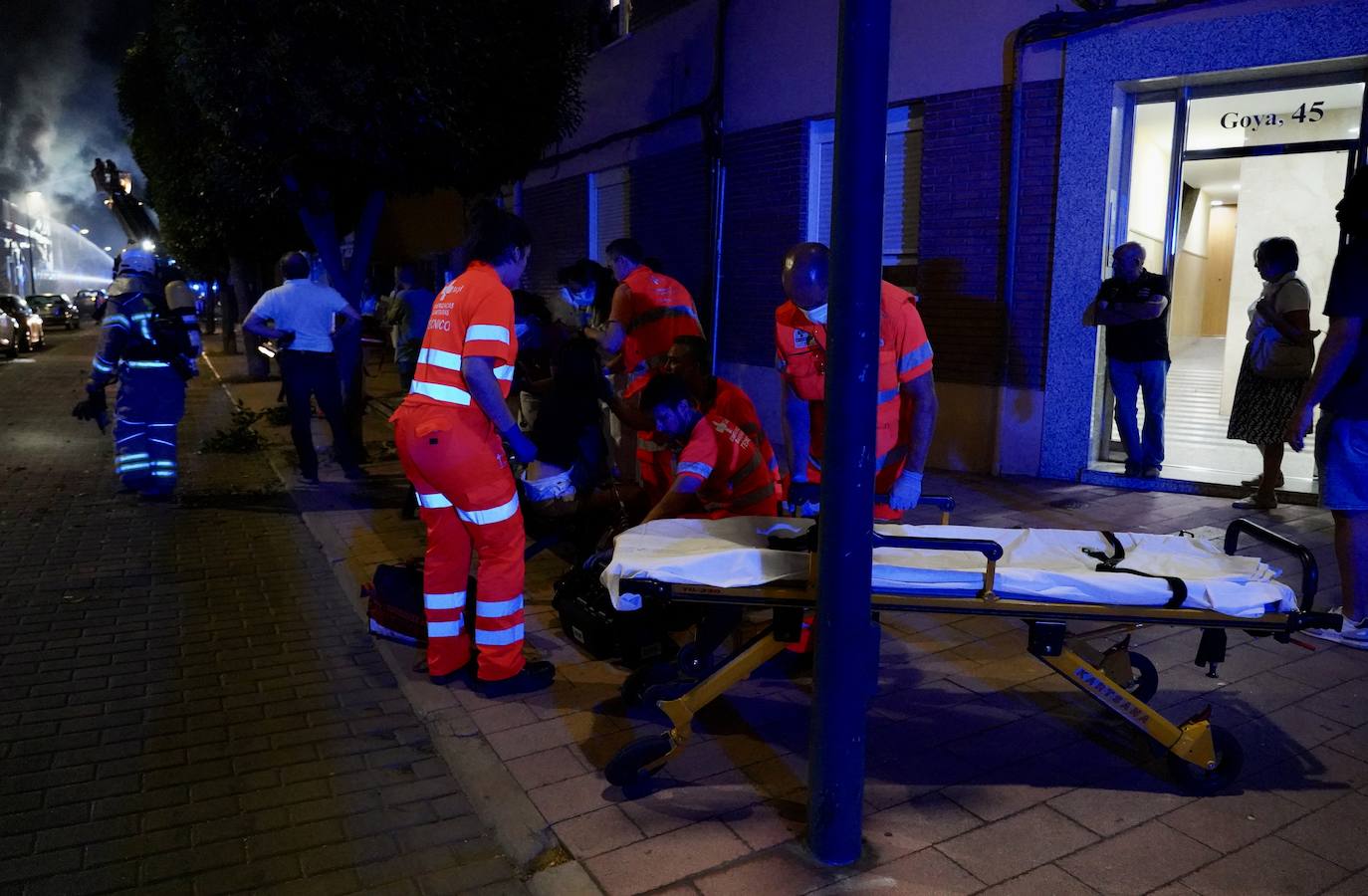 Explosión en un edificio de Valladolid: las fotografías del siniestro