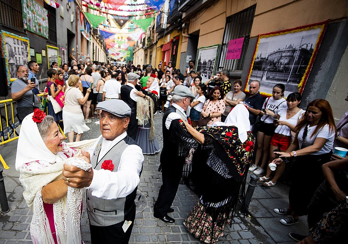 Las fiestas de San Cayetano en una foto de archivo