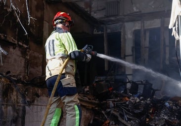 Explosión en Valladolid: «La carga de fuego era brutal»