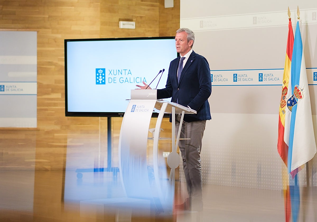 Rueda, este jueves, en rueda de prensa