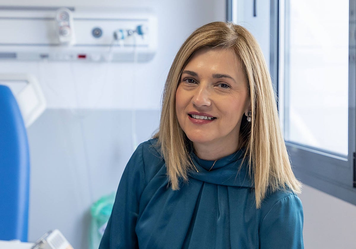 La hematóloga María Victoria Mateos Manteca
