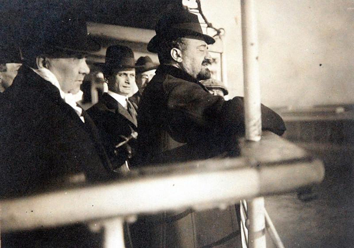 Imagen de archivo del escrito Vicente Blasco Ibáñez durante un viaje a Sudamérica a comienzos del siglo XX