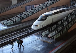 La obra de mejora de los viaductos de la línea de Alta Velocidad que llega a Córdoba, ejecutada al 50%