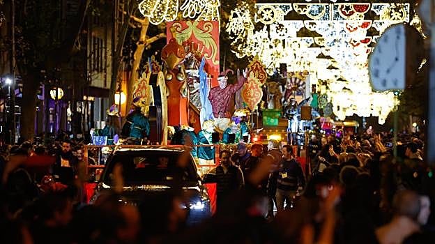 Imagen de la última Cabalgata de los Reyes Magos de Córdoba
