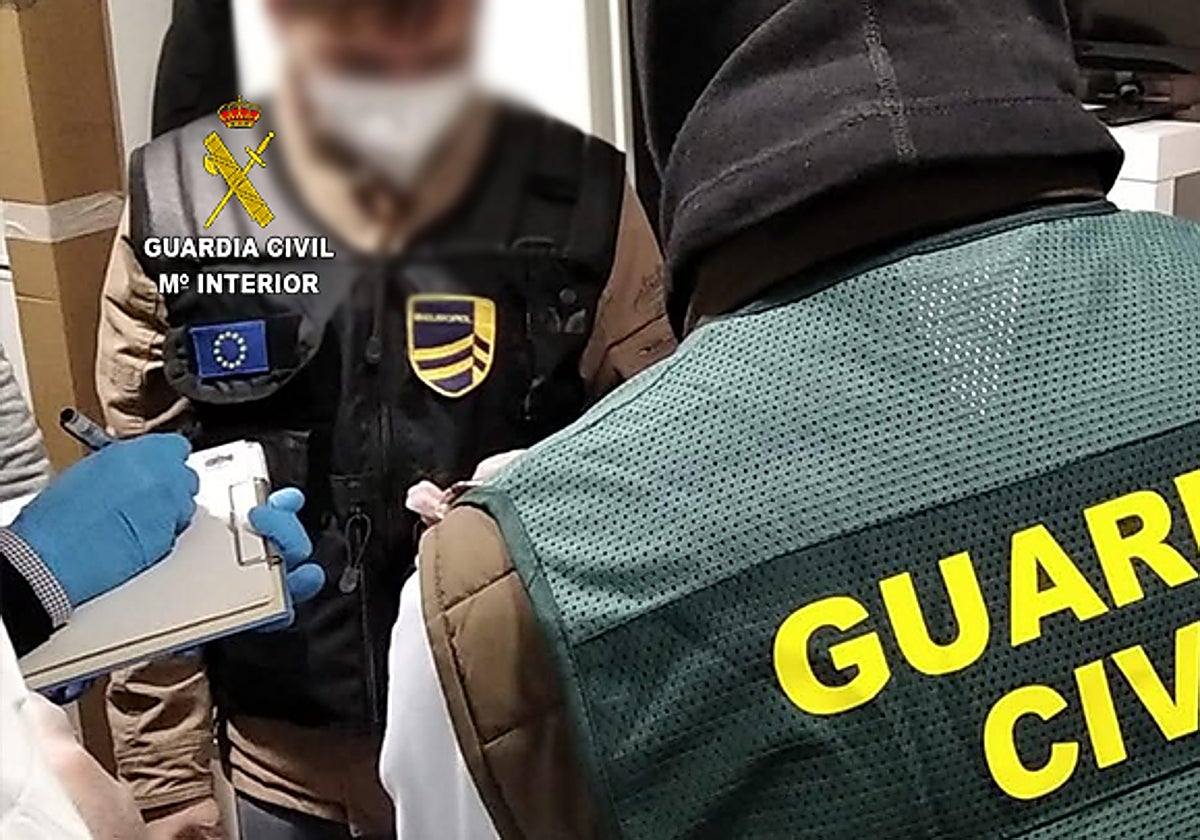 Imagen de archivo de una operación anti yihadista de la Guardia Civil