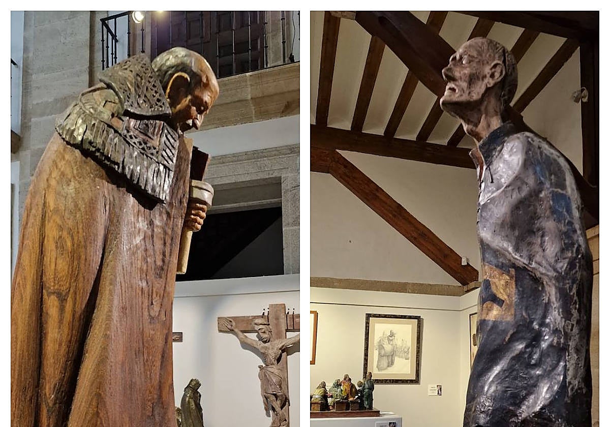 Hombre alistano y el Barandales en una reciente muestra de Flecha