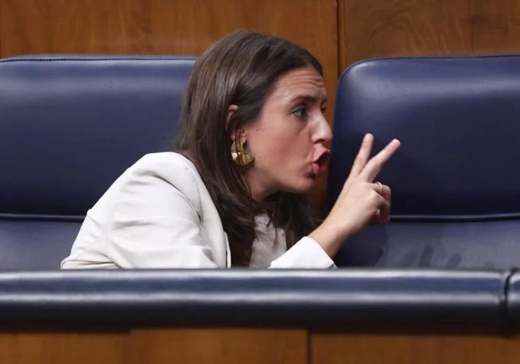 La titular de Igualdad, Irene Montero