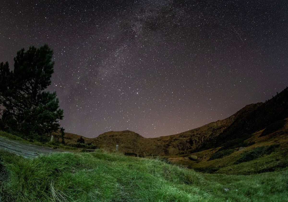 Las Perseidas vistas desde Peñalara