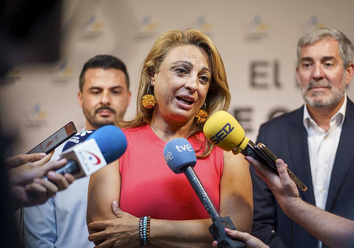 Cristina Valido, la única diputada de Coalición Canarias en el Congreso