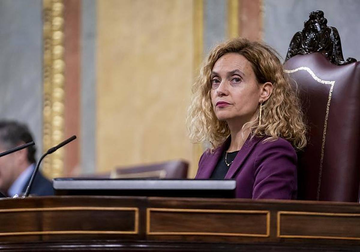 La presidenta del Congreso, Meritxell Batet