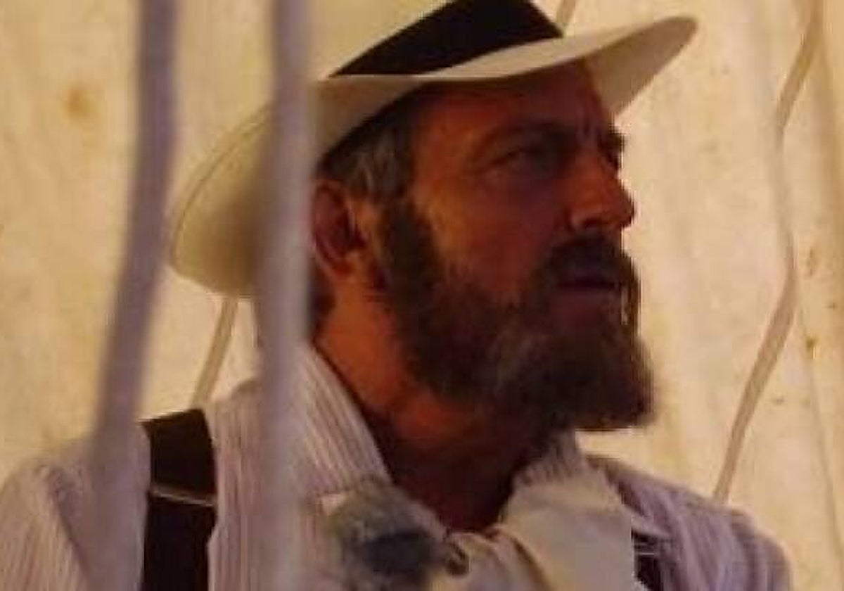 Imagen de Pepe Sancho interpretando a Sorolla en un momento de la película 'Cartas de Sorolla'