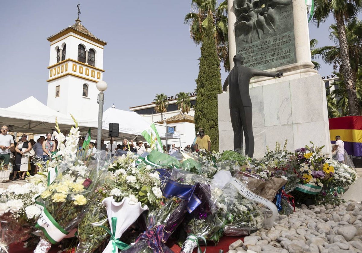 Homenaje a Blas Infante en el 87 aniversario de su fusilamiento