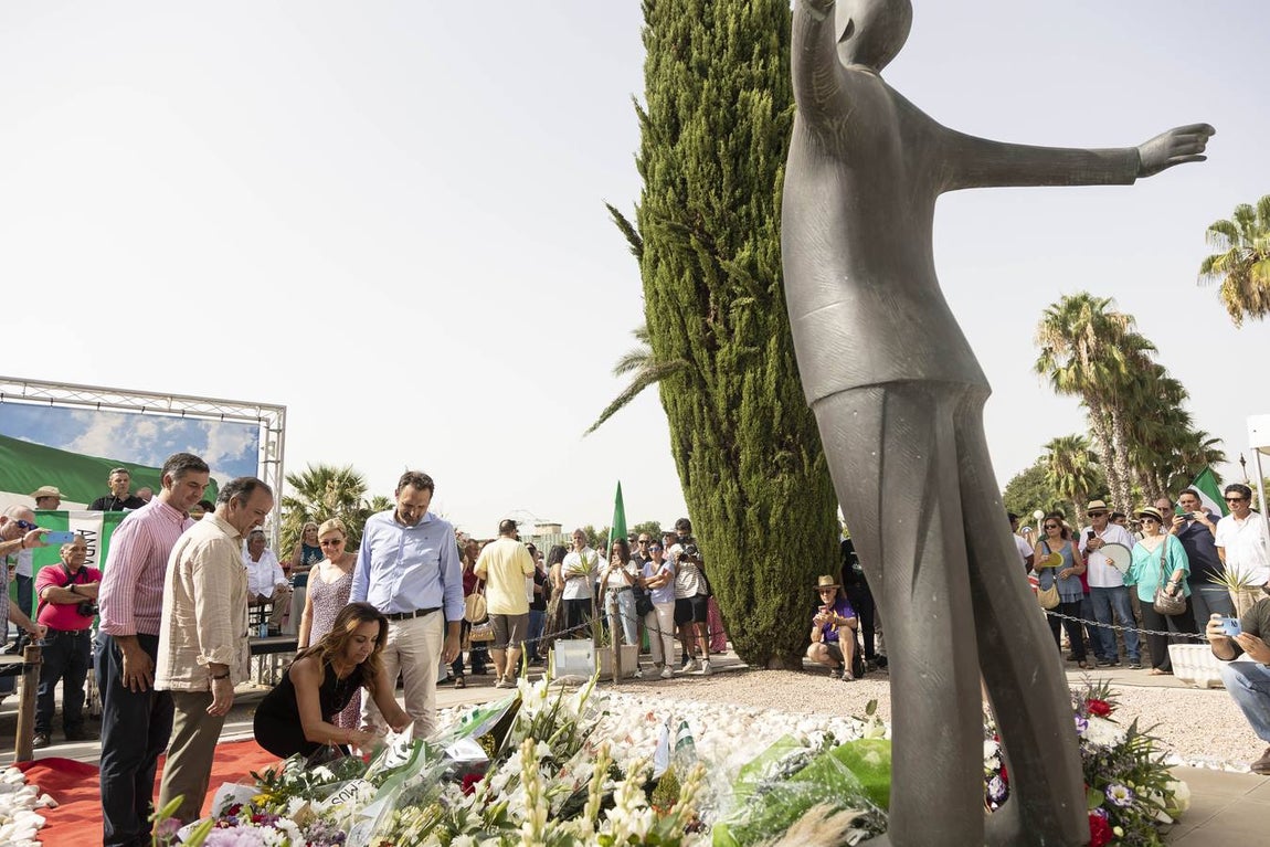 Homenaje a Blas Infante en el 87 aniversario de su fusilamiento