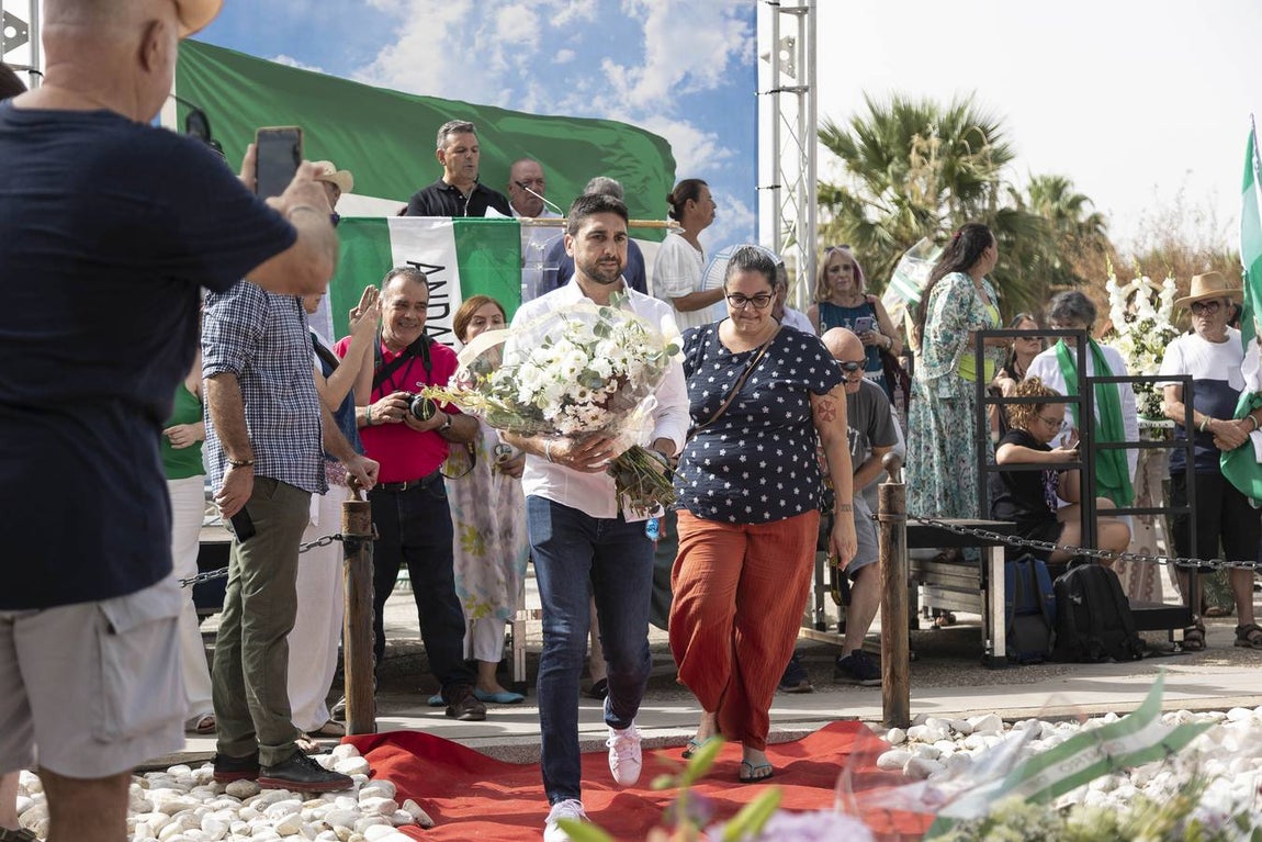 Homenaje a Blas Infante en el 87 aniversario de su fusilamiento