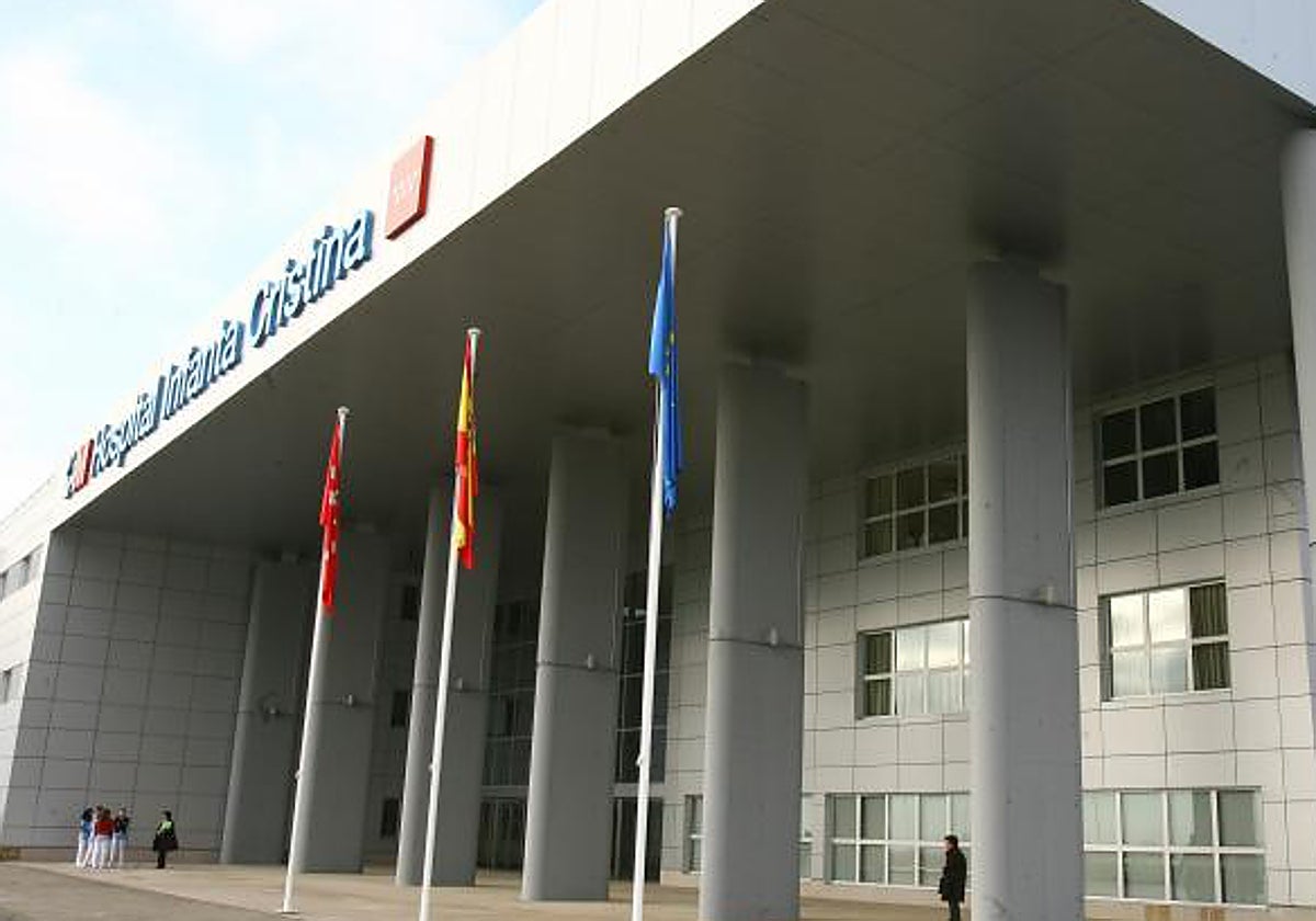 Entrada del Hospital Infanta Cristina de Parla