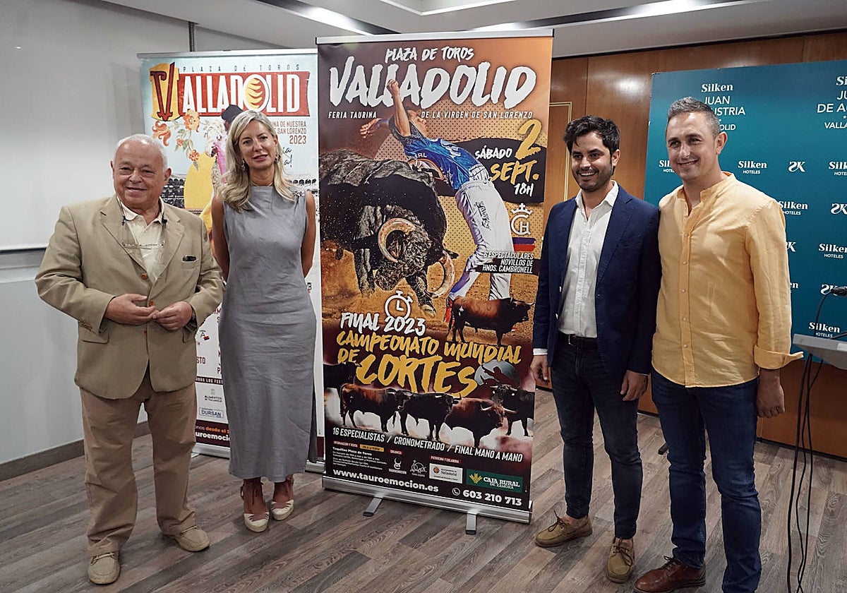 Presentación del I Campeonato Mundial de Cortes que se celebrará en Valladolid el 2 de septiembre