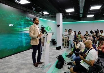 Ignacio Garriga niega la crisis en Vox y acusa a los medios de propagar «ficciones del terror»