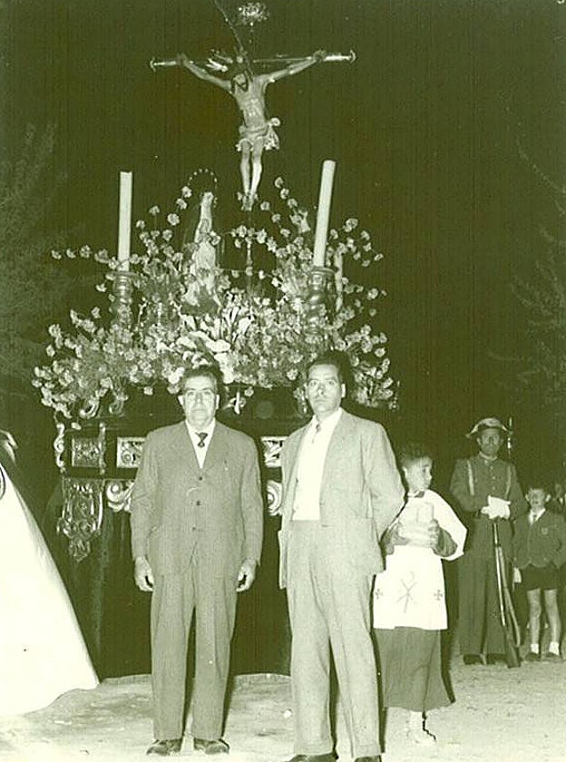 El Cristo del Amor, en uno de sus primeros años