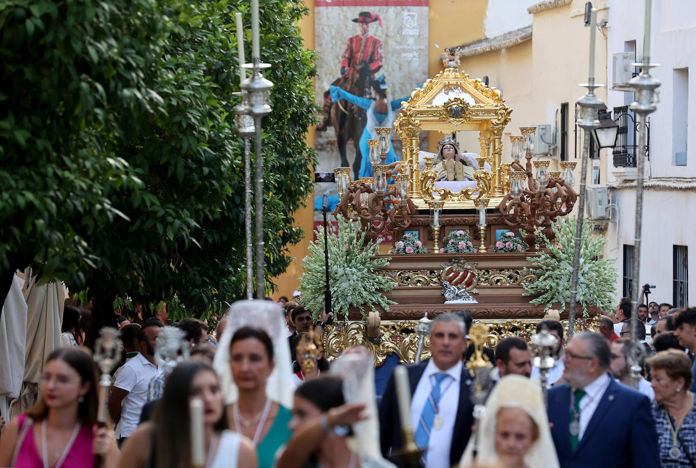 La procesión de la Virgen de Acá de Córdoba, en imágenes