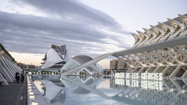 Imagen de archivo de la Ciudad de las Artes y las Ciencias de Valencia