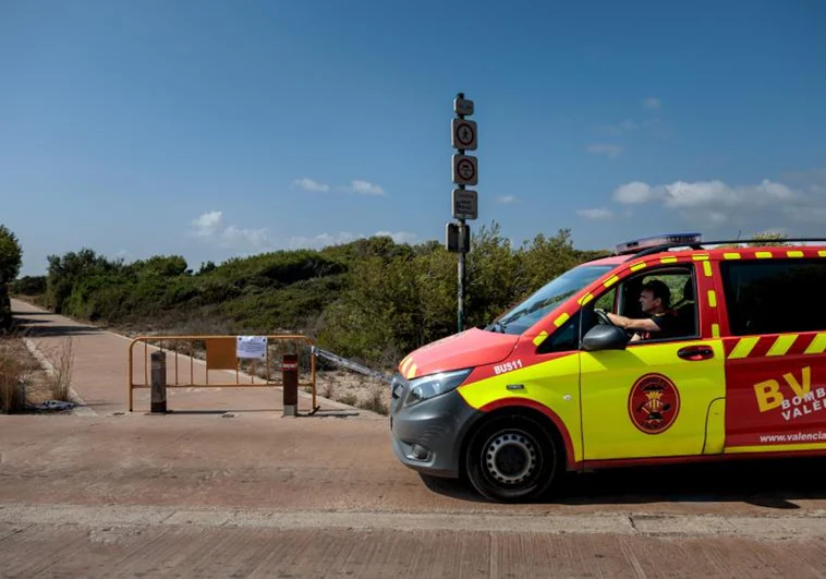 Imagen de archivo de un vehículo de los Bomberos de Valencia