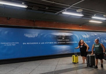 Comienza la reforma del monumento del 11-M en la estación de Atocha