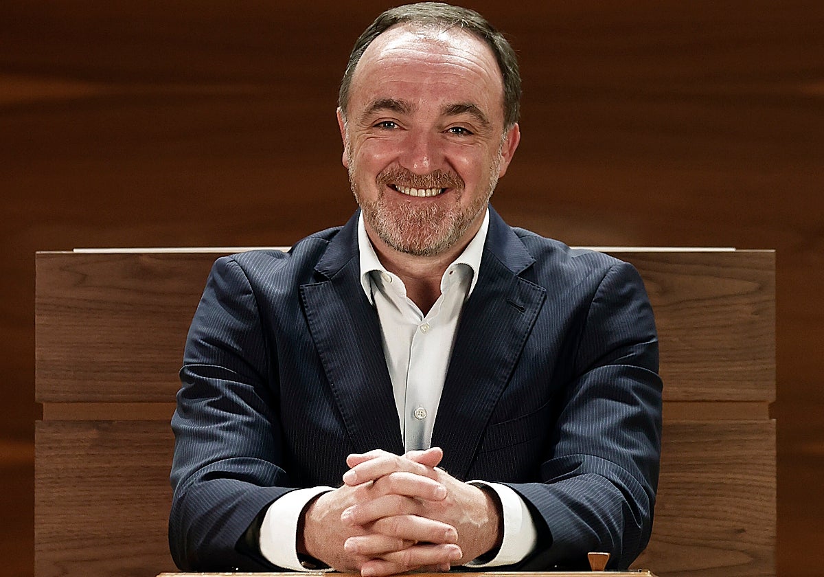 Javier Esparza, el presidente de Unión del Pueblo Navarro (UPN)