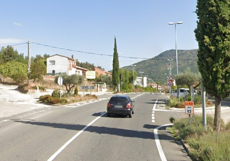 Punto kilométrico donde se encuentra detenido el conductor en la localidad abulense de Santa María del Tiétar