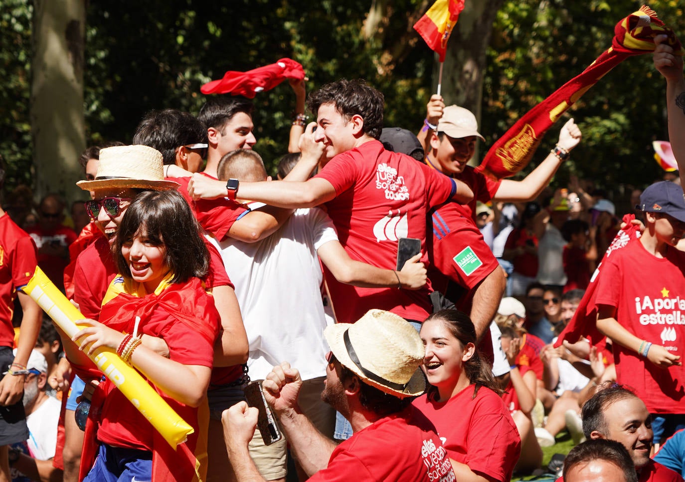 Castilla y León vibra con el histórico triunfo de España en el Mundial de fútbol femenino