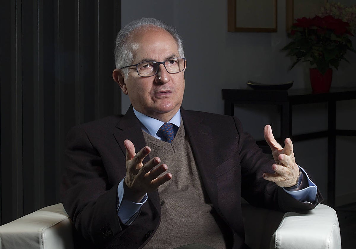 Antonio Ledezma, exalcalde de Caracas