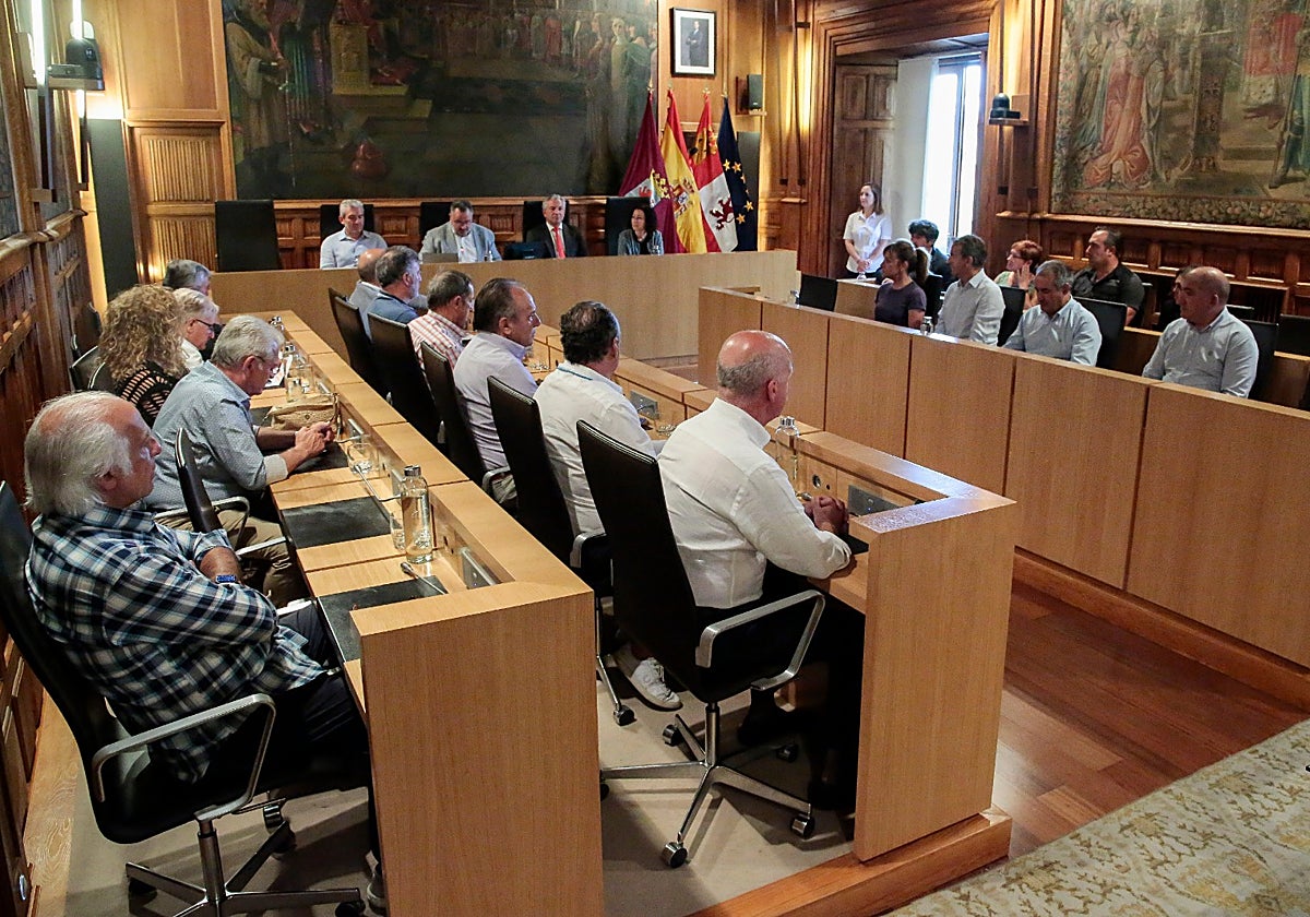 Último pleno celebrado en la Diputación de León