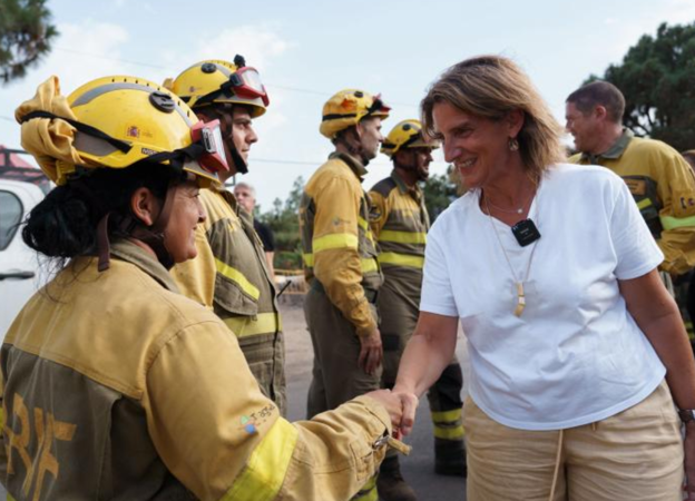 La ministra en funciones Teresa Ribera visita el PMA