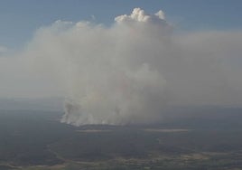 Dos agentes forestales resultan heridos durante la extinción de un incendio en León